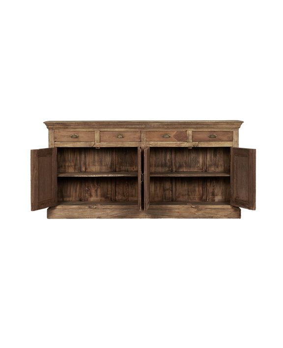 Wood Sideboard - Bleached