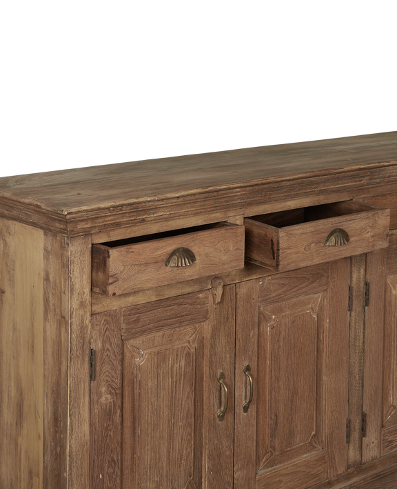 Wood Sideboard - Bleached