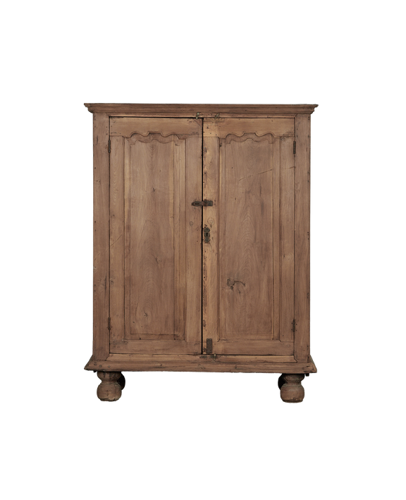 Wood Cabinet - Bleached