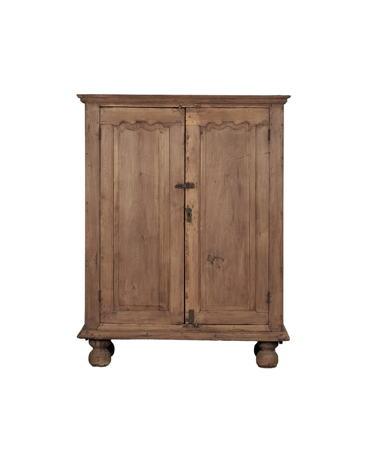Wood Cabinet - Bleached