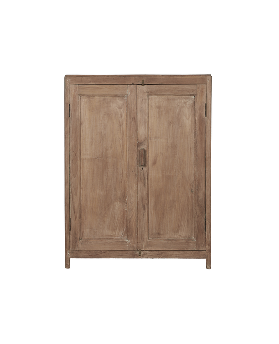 Wood Cabinet - Bleached