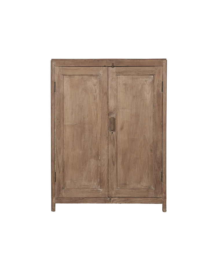 Wood Cabinet - Bleached