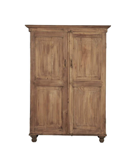 Wood Cabinet - Bleached