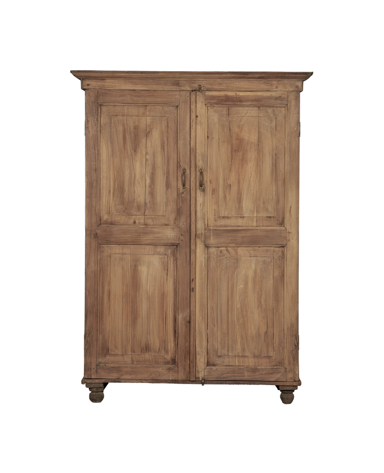 Wood Cabinet - Bleached