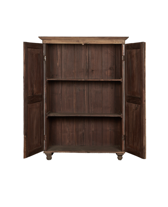 Wood Cabinet - Bleached