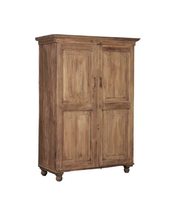 Wood Cabinet - Bleached