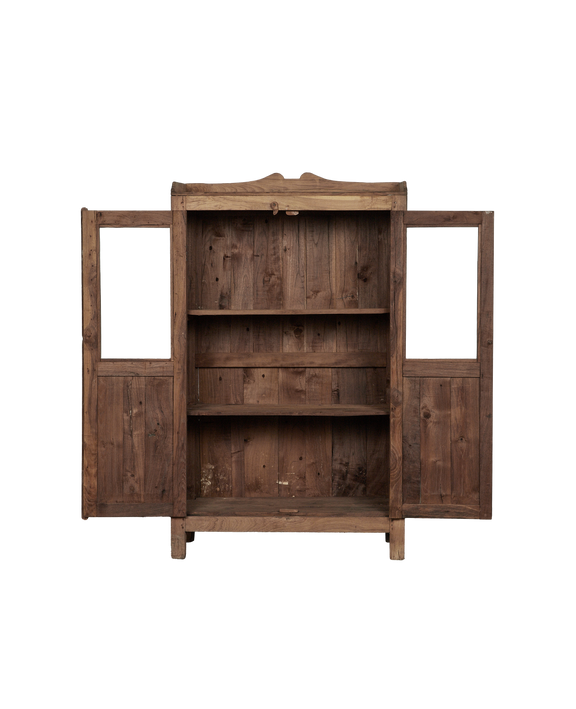 Wood Cabinet - Bleached