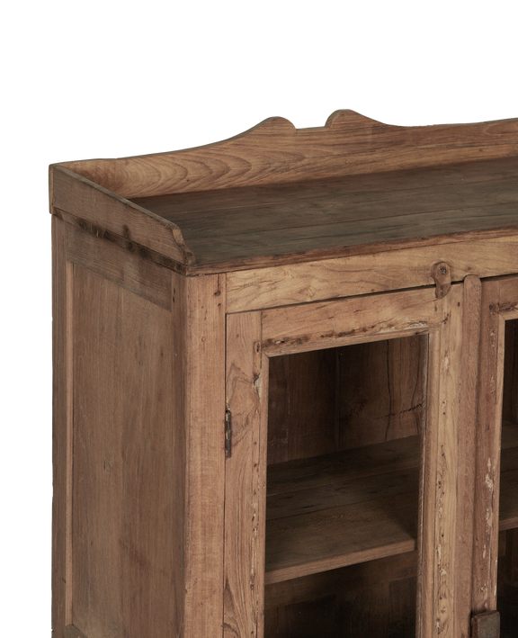 Wood Cabinet - Bleached