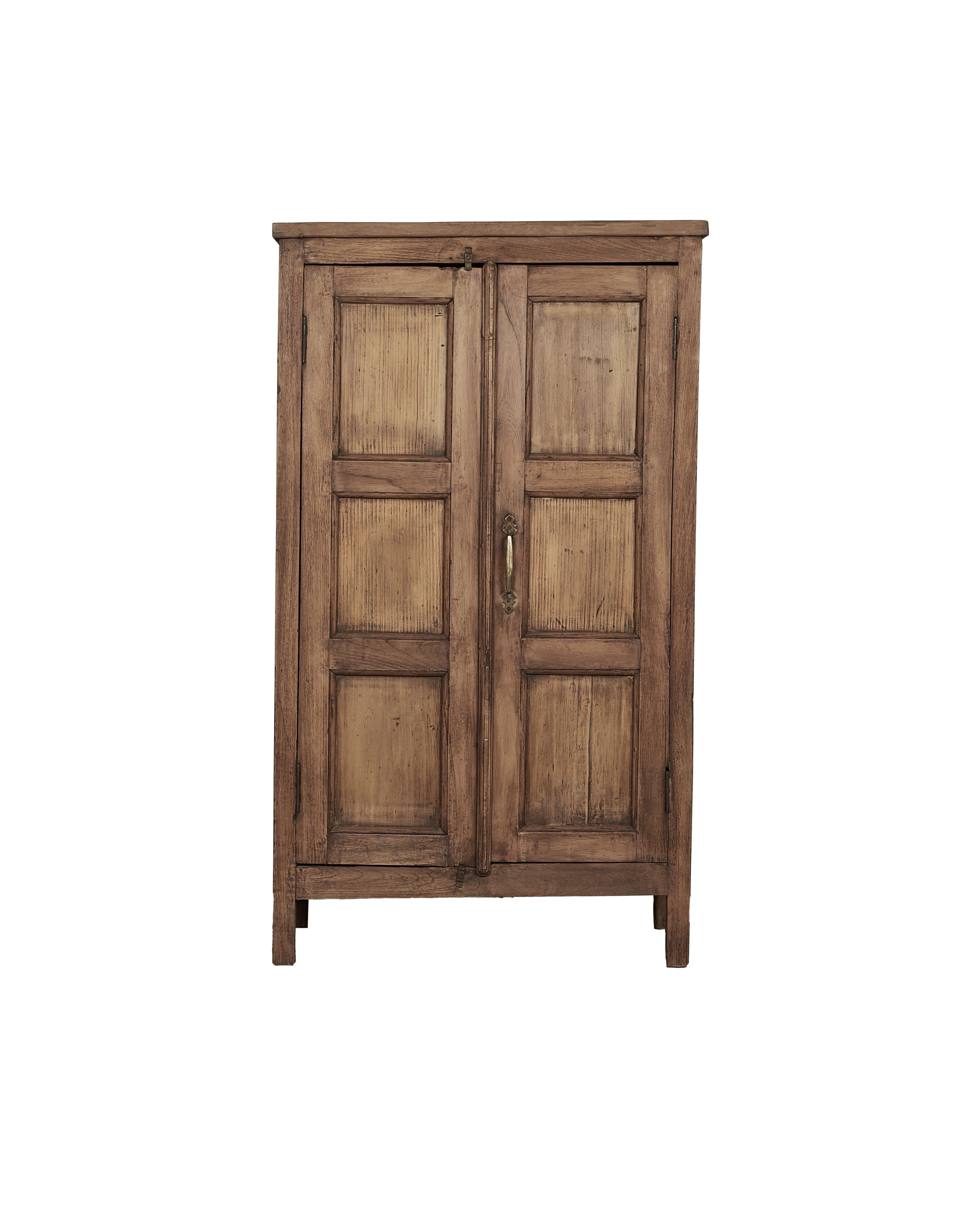 Vintage Wood Cabinet - Bleached from India made of Wood