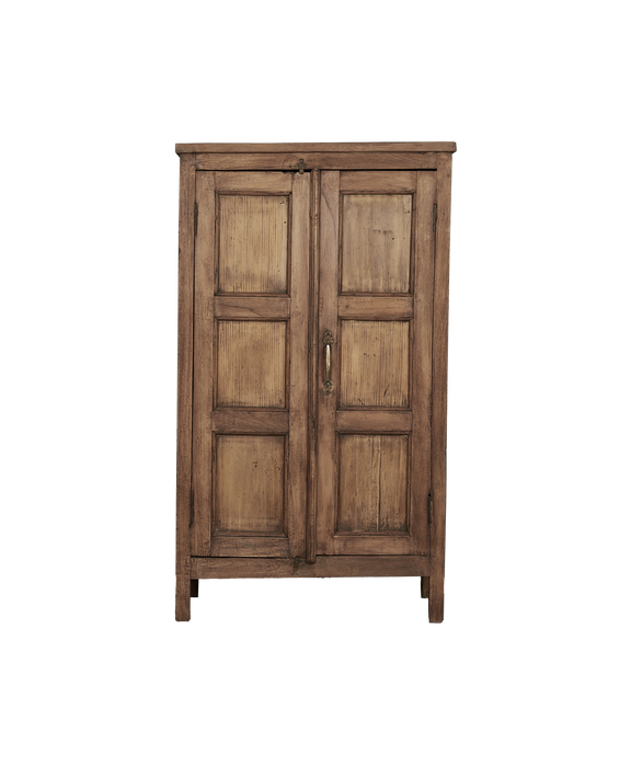 Wood Cabinet - Bleached