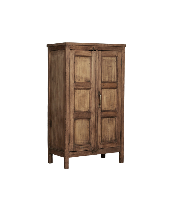 Wood Cabinet - Bleached