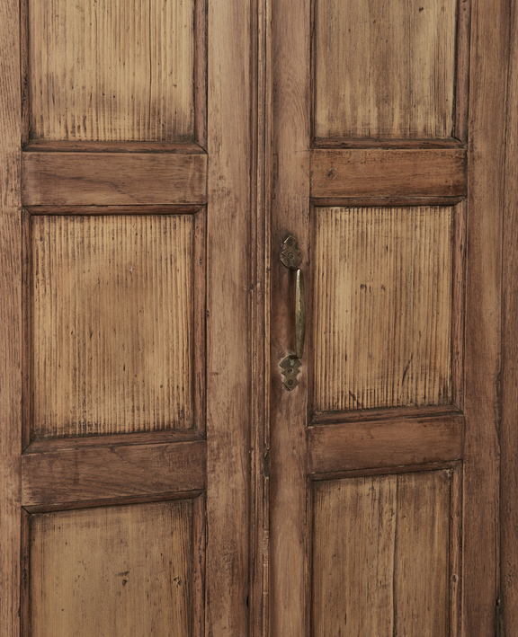 Wood Cabinet - Bleached