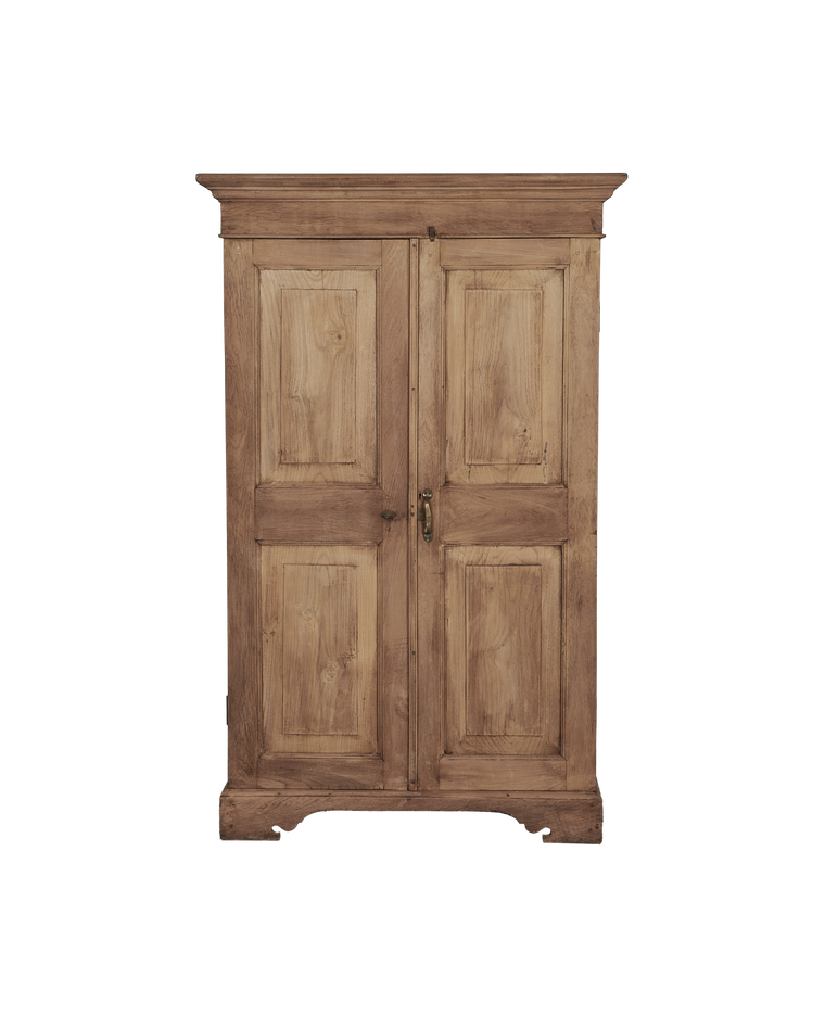 Wood Cabinet - Bleached