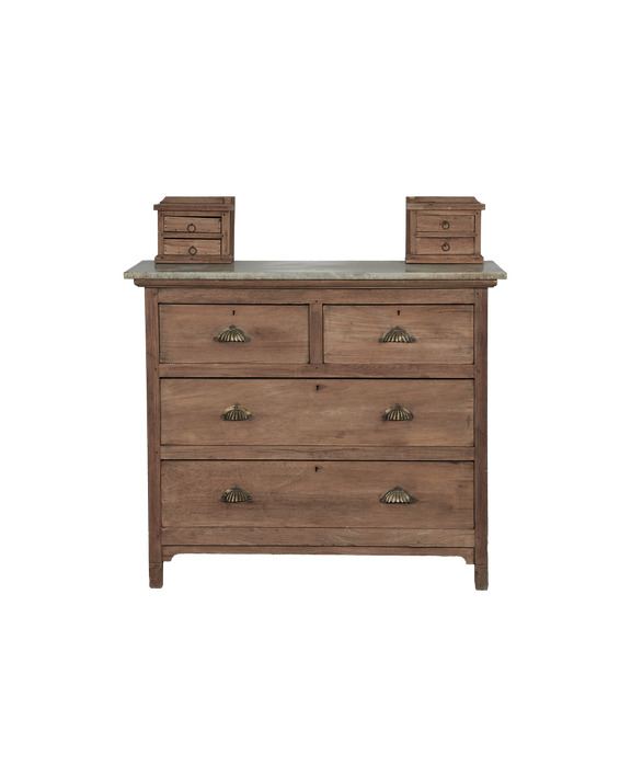 Marble Top Vanity - Bleached