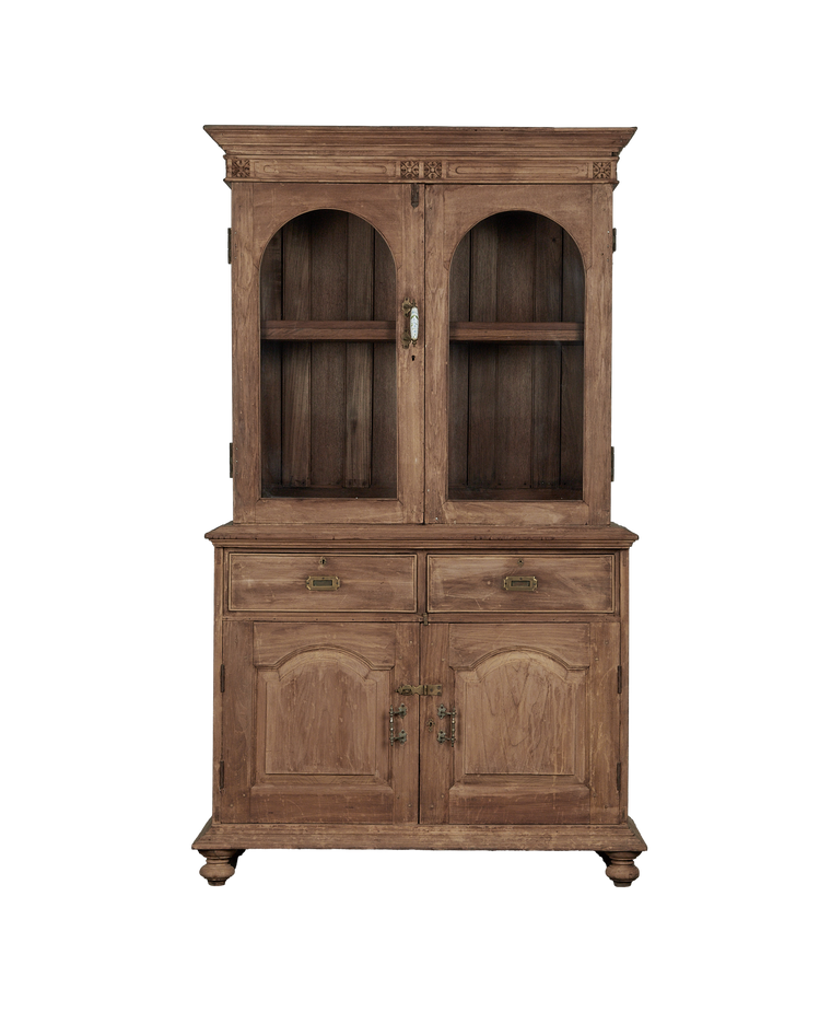 Wood Cabinet - Bleached