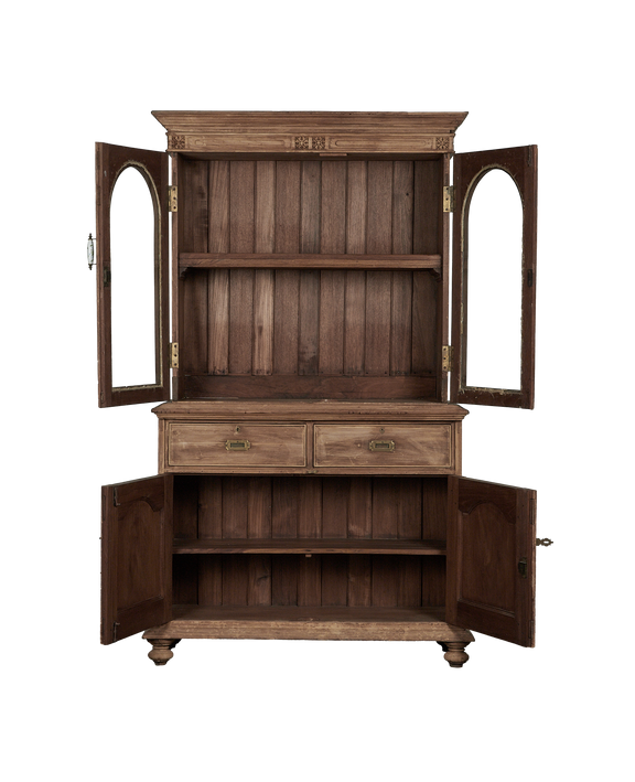 Wood Cabinet - Bleached