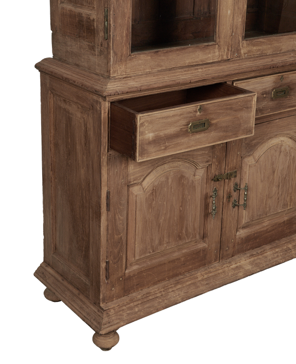 Wood Cabinet - Bleached