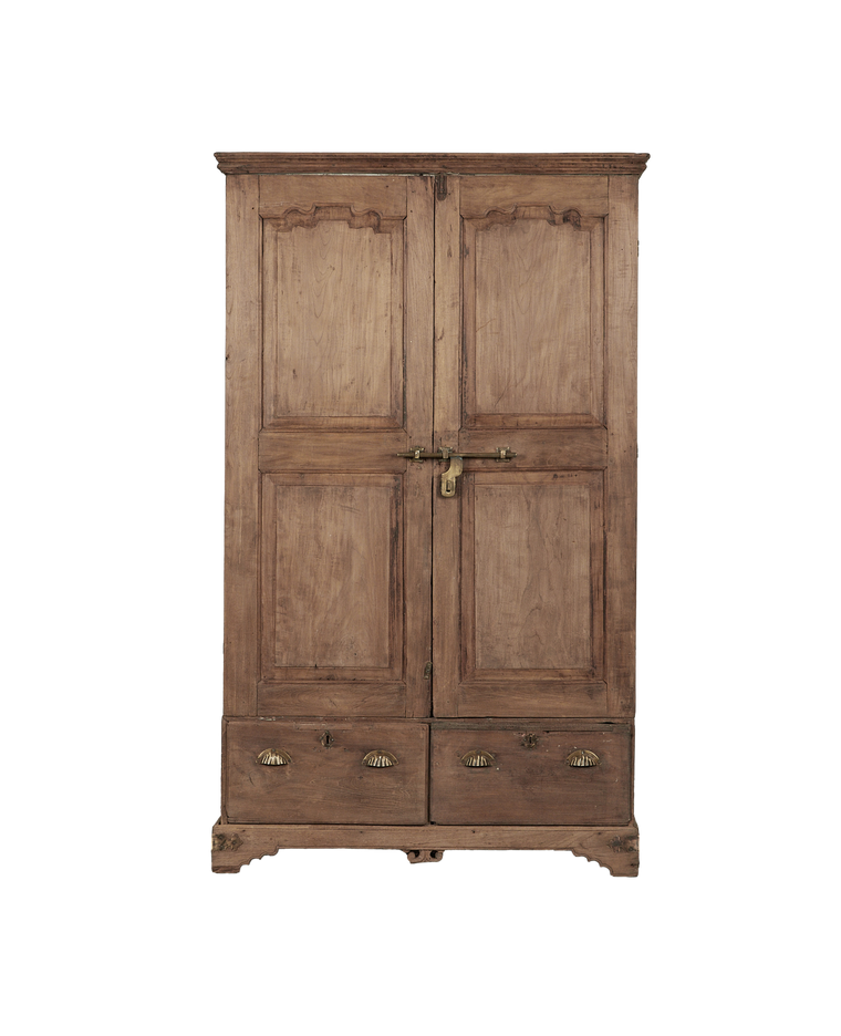 Wood Cabinet - Bleached