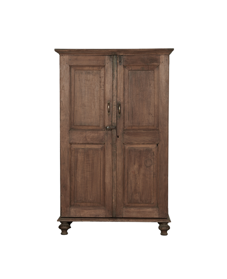 Wood Cabinet - Bleached