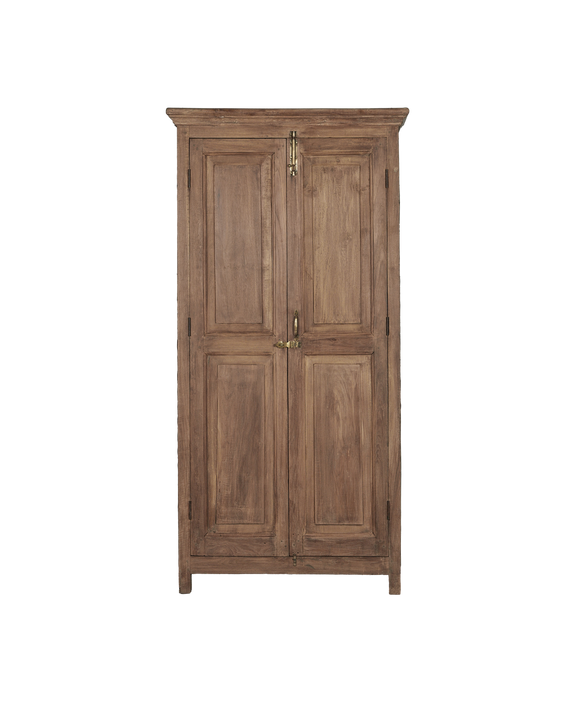 Wood Cabinet - Bleached