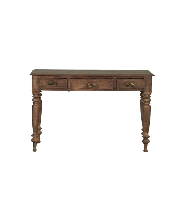 Wood Desk - Bleached