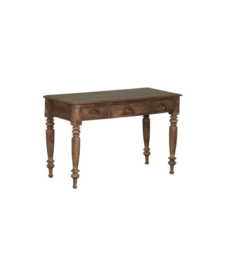 Wood Desk - Bleached