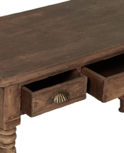 Wood Desk - Bleached