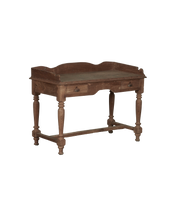 Wood Desk - Bleached