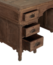 Wood Desk - Bleached