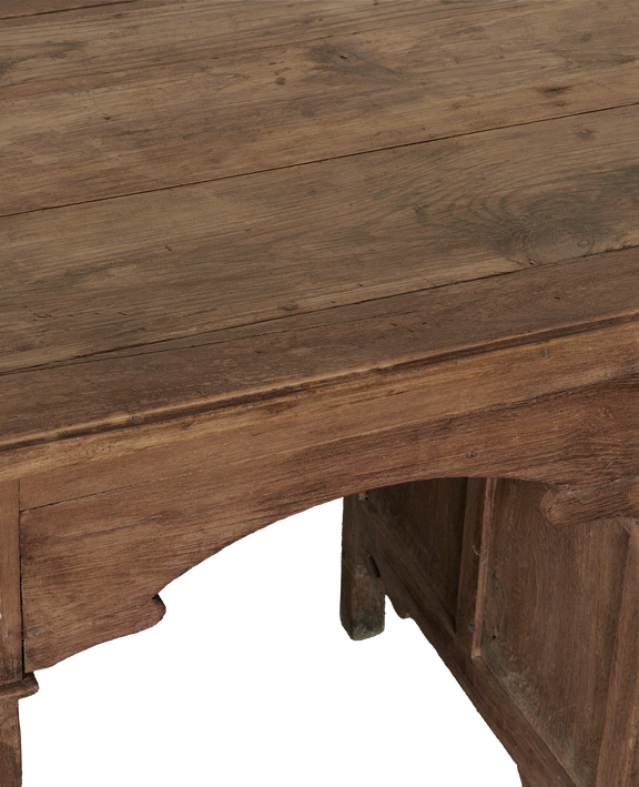 Wood Desk - Bleached