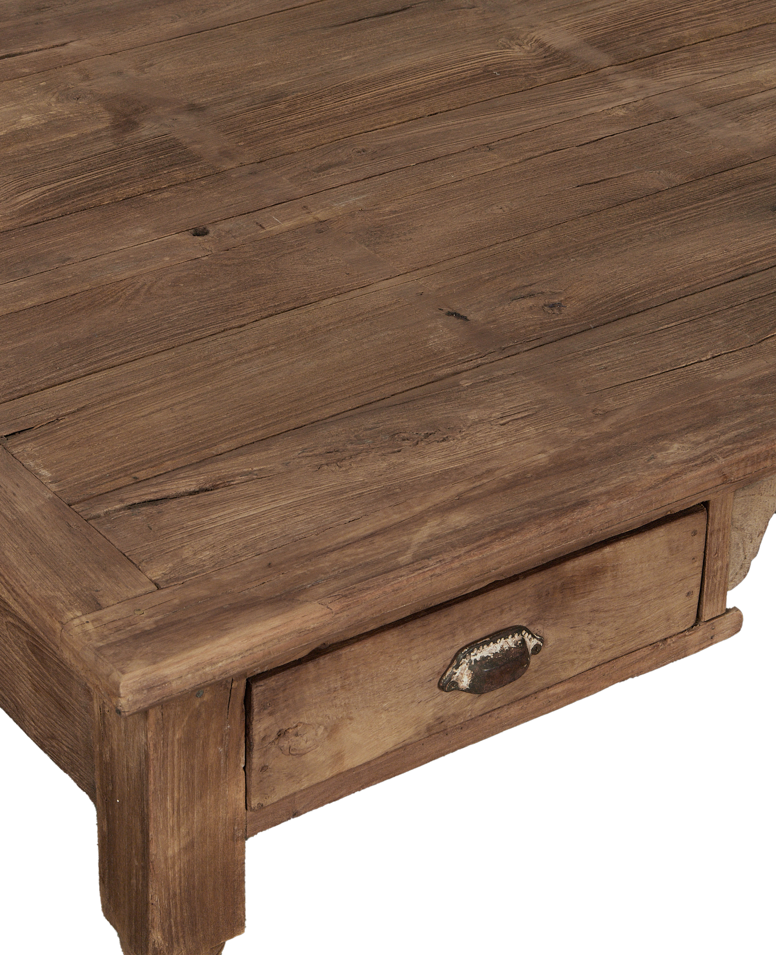 Vintage Wood Table - Bleached from India made of Wood