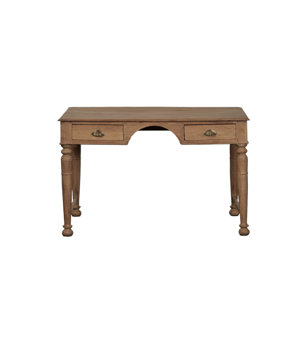 Wood Desk - Bleached