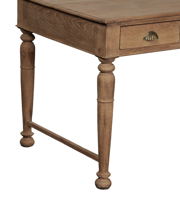 Wood Desk - Bleached