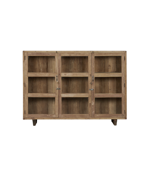 Wood Cabinet - Bleached