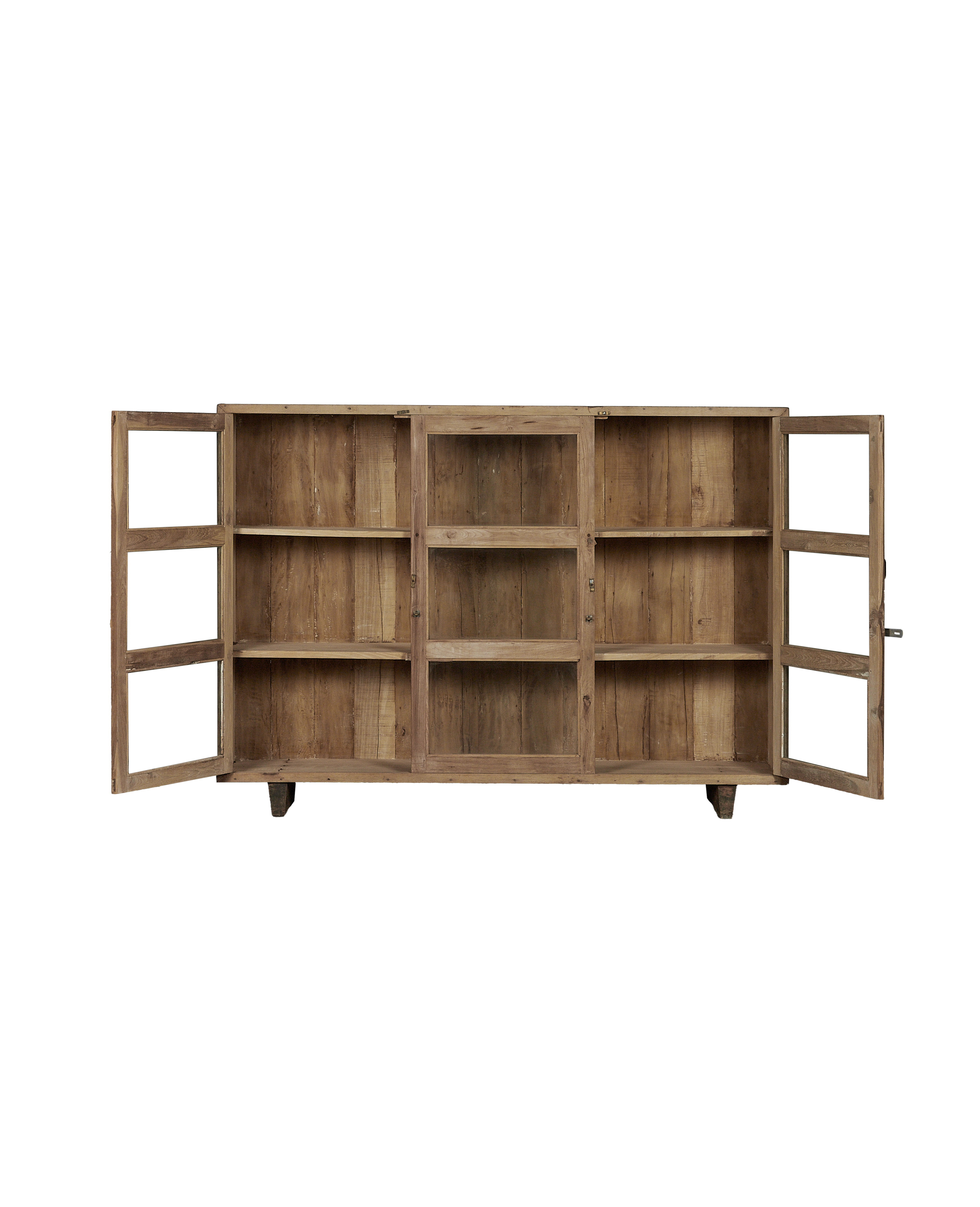 Vintage Wood Cabinet - Bleached from India made of Wood