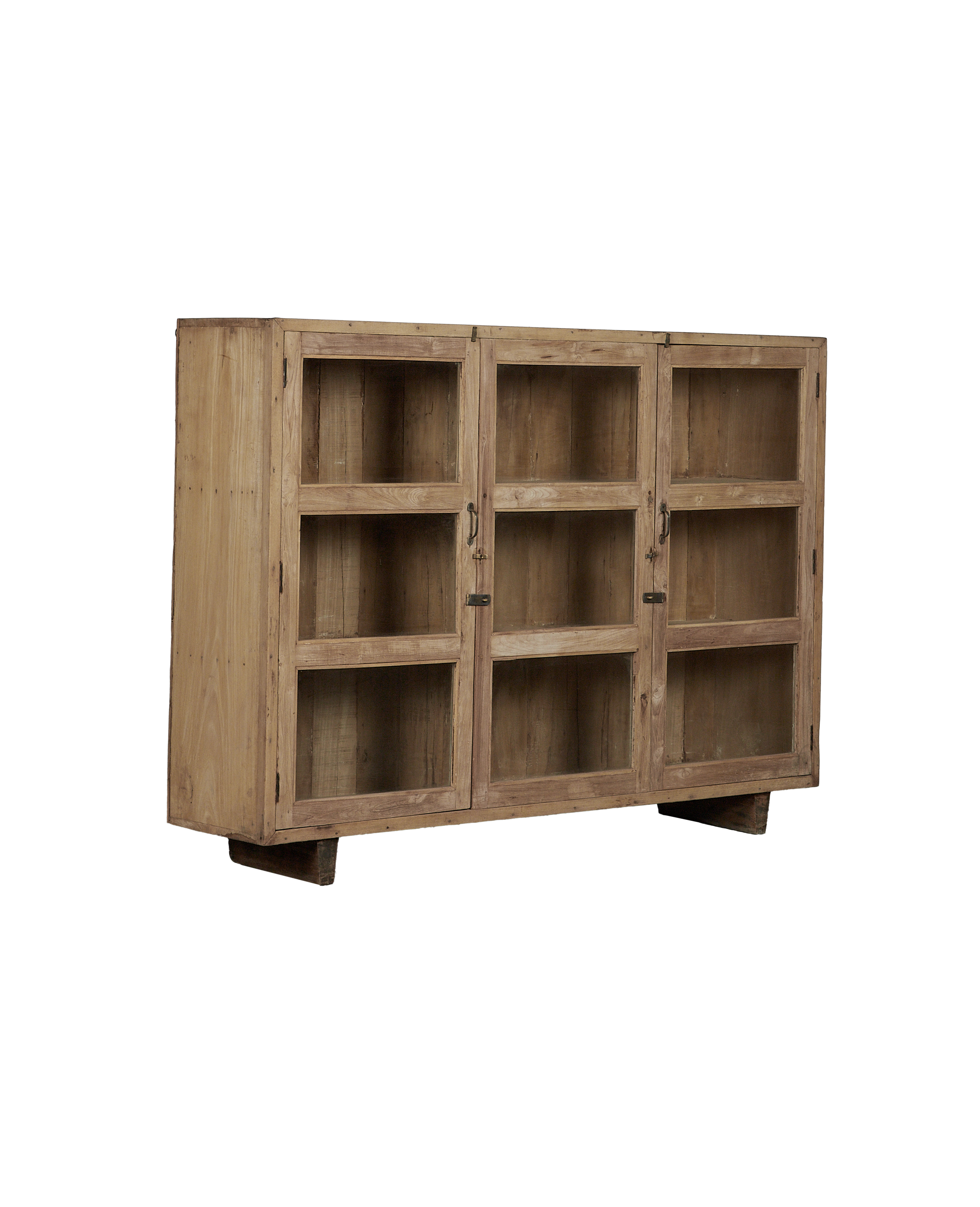 Vintage Wood Cabinet - Bleached from India made of Wood