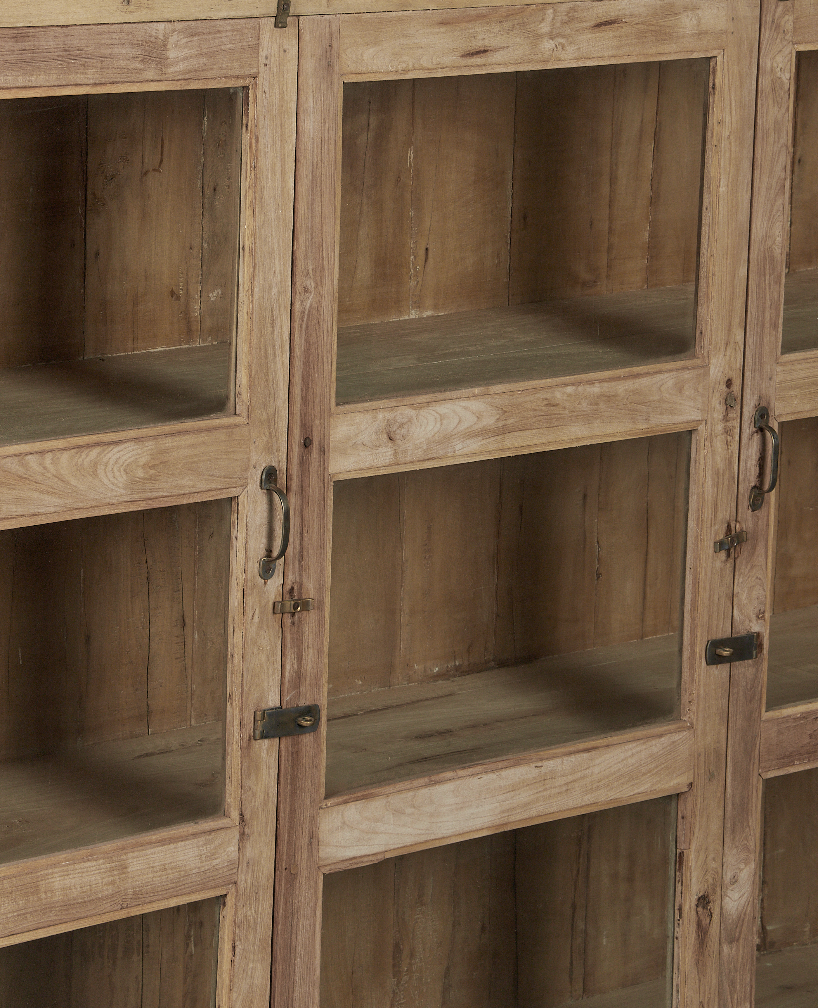 Vintage Wood Cabinet - Bleached from India made of Wood
