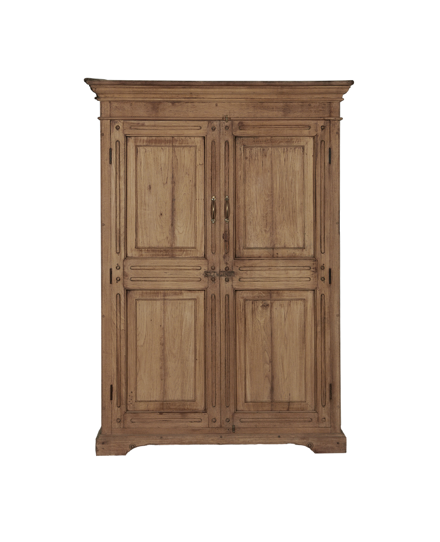 Wood Cabinet - Bleached