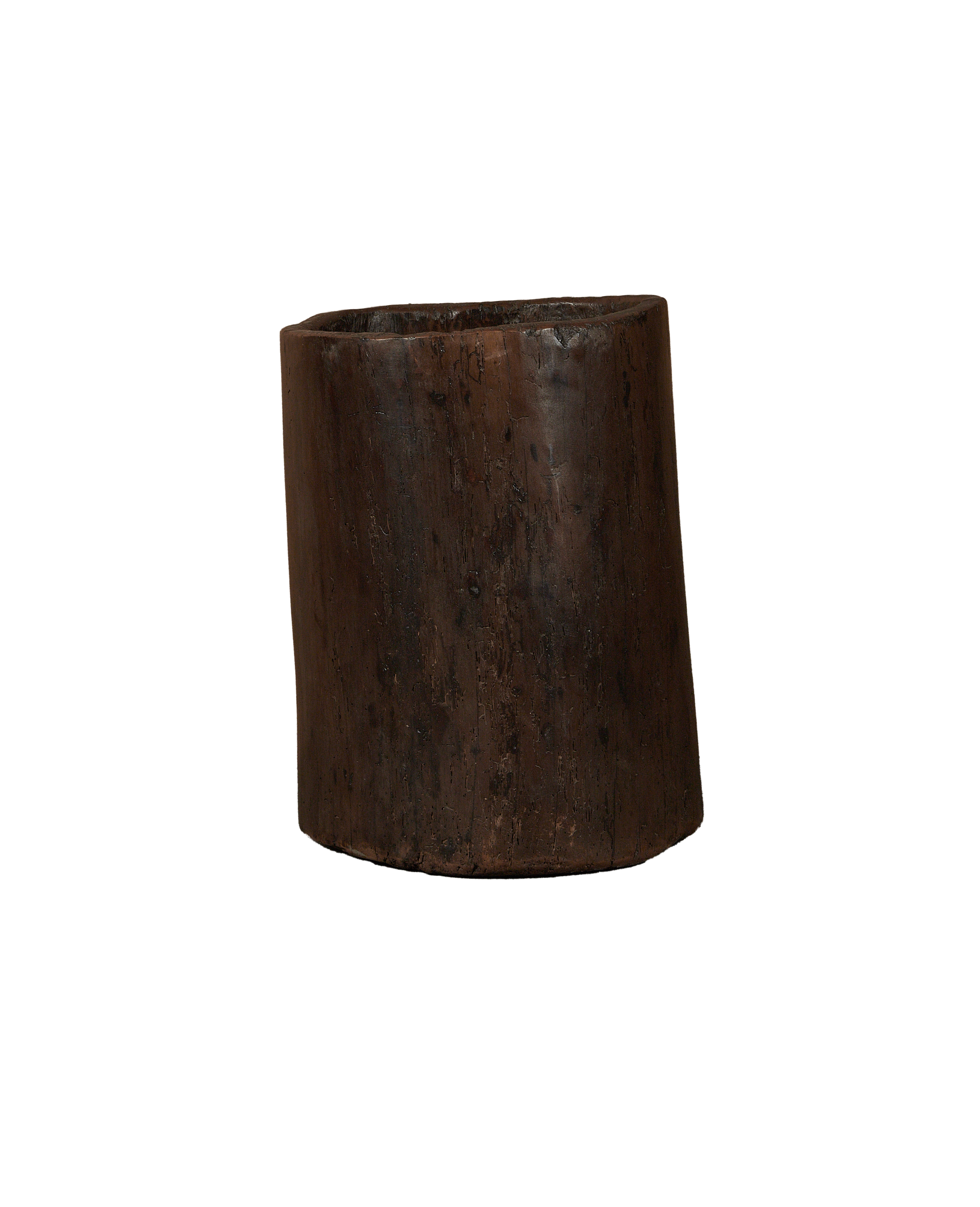 Antique Nagaland Planter from India made of Wood