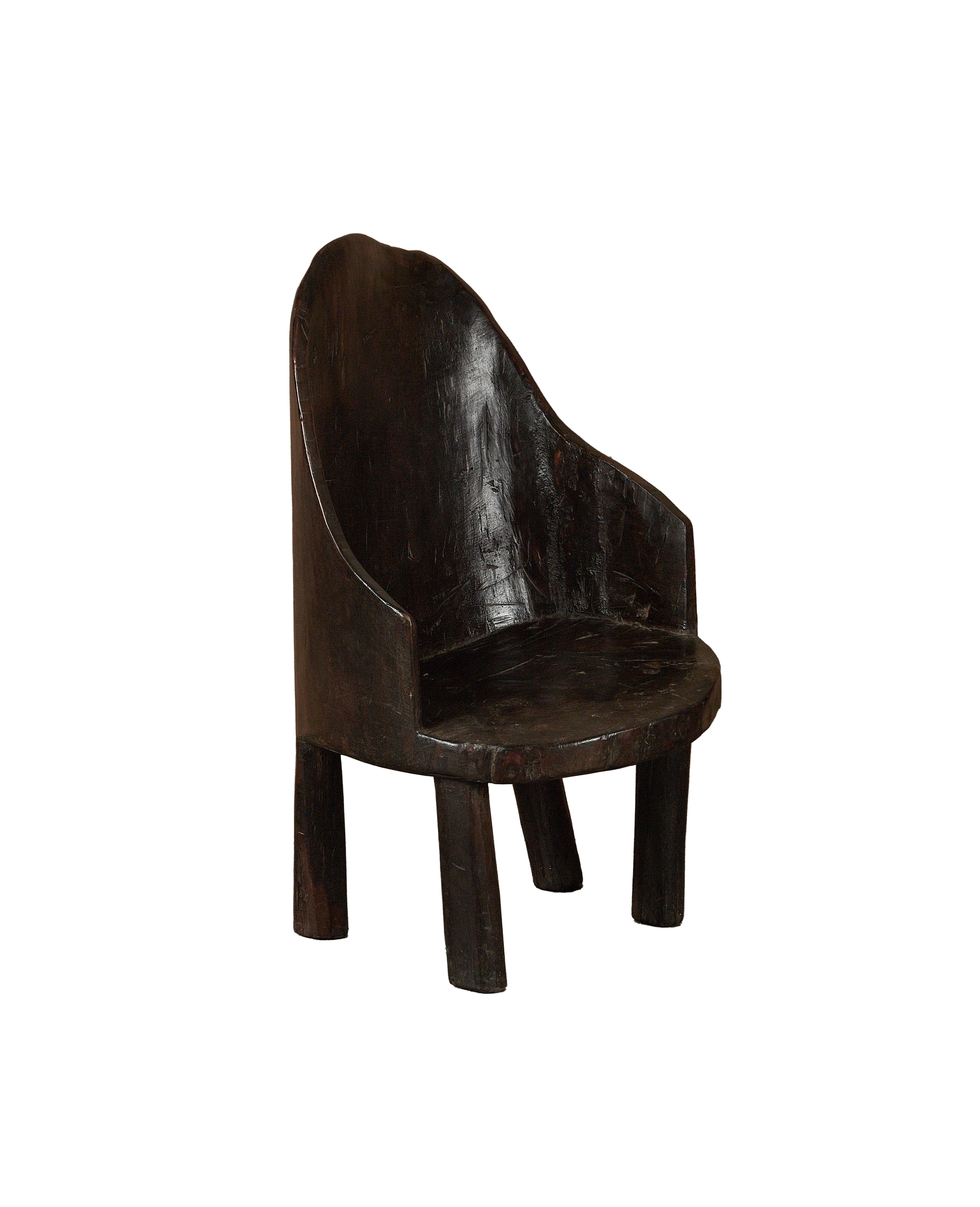 Antique Nagaland Chair from India made of Wood