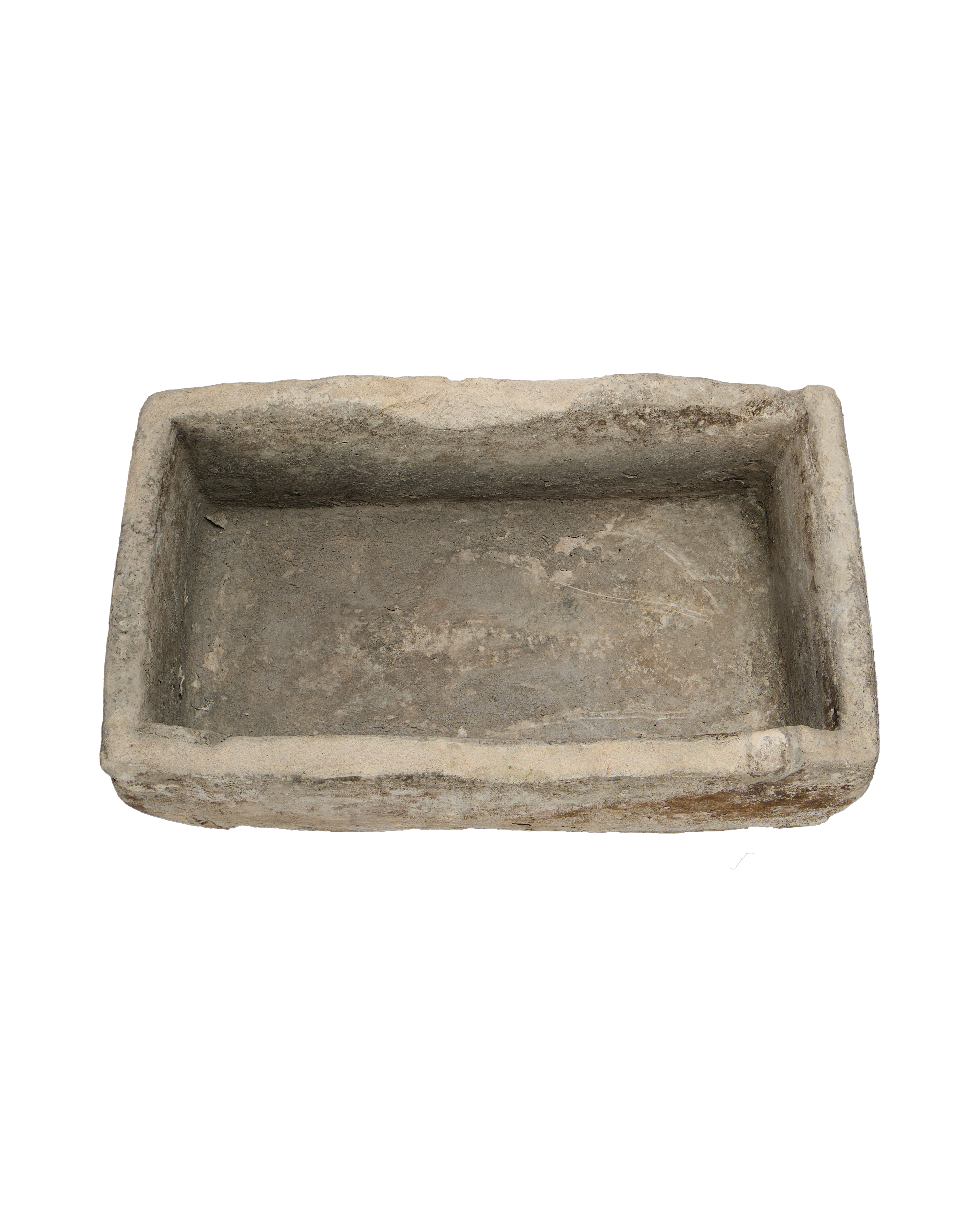 Vintage Limestone Trough - Rectangle from Indonesia - Planters, Fountains, & Water Features