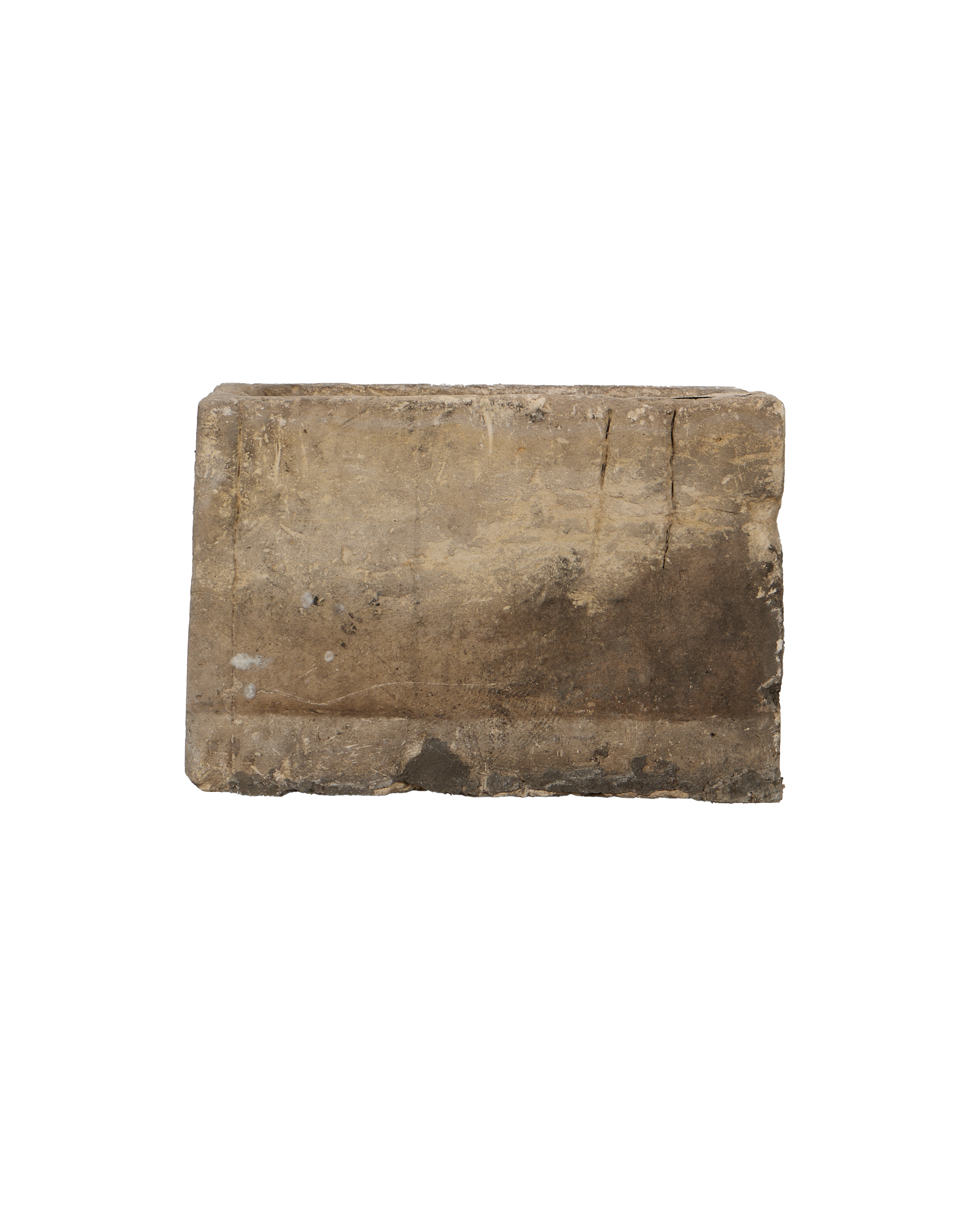 Vintage Limestone Trough - Rectangle from Indonesia - Planters, Fountains, & Water Features