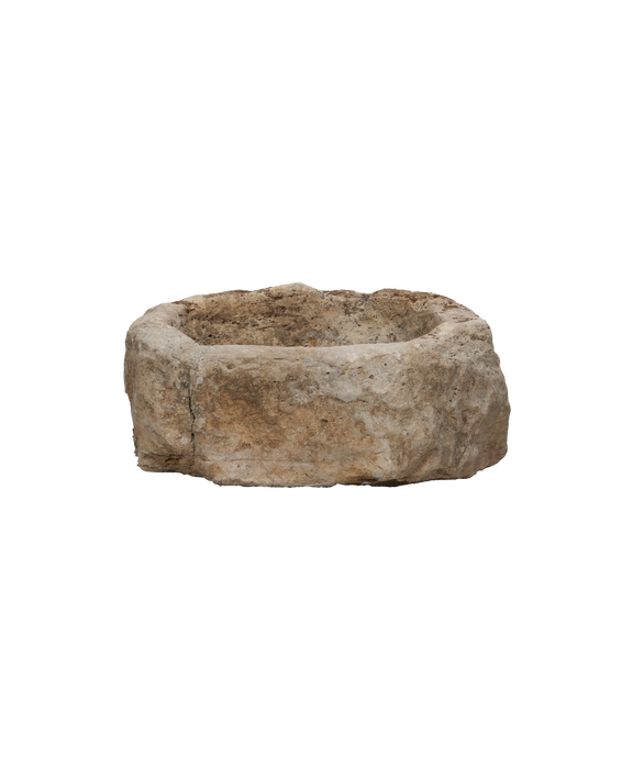 Limestone Trough - Round