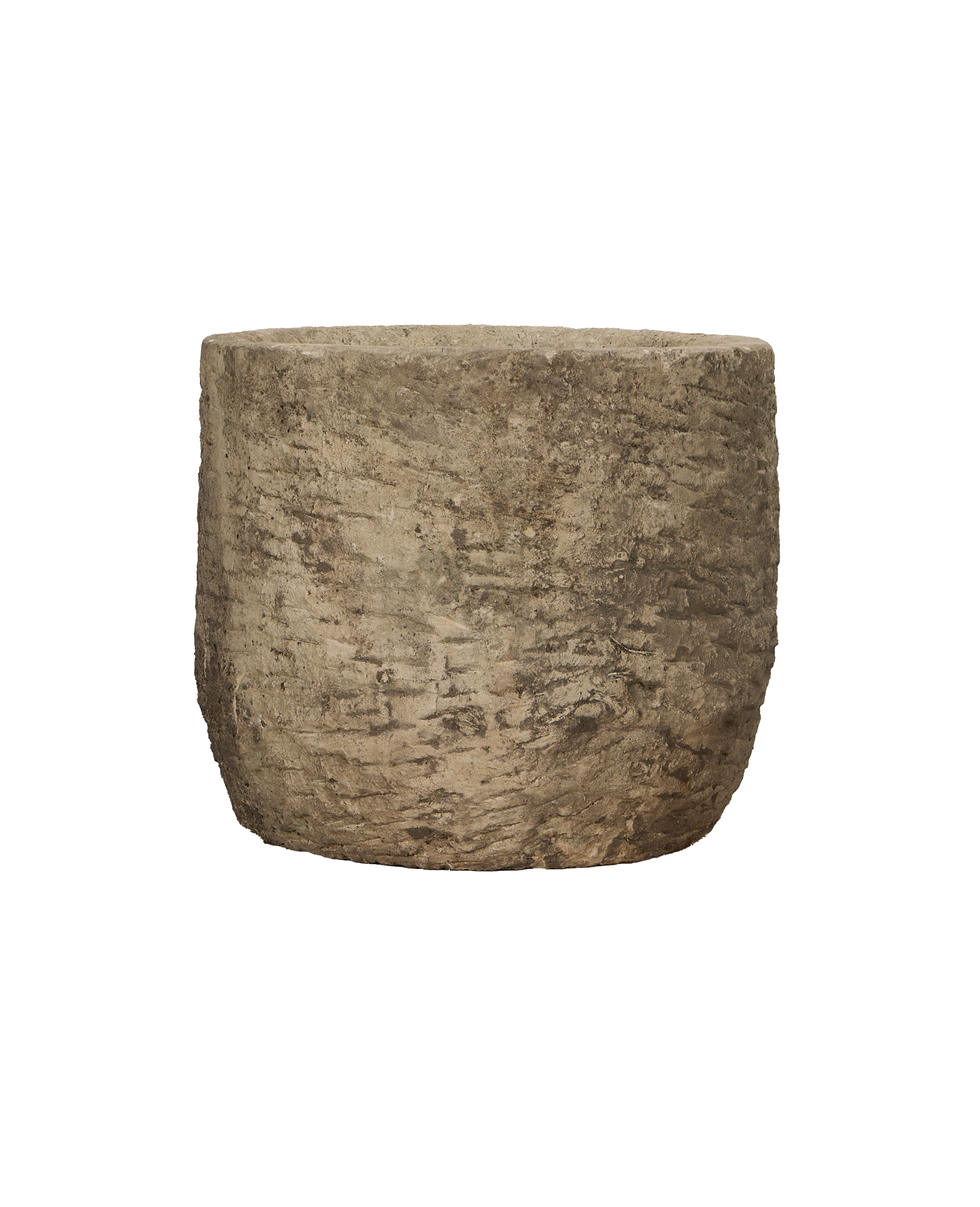 Vintage Limestone Trough - Round from Indonesia - Planters, Fountains, & Water Features