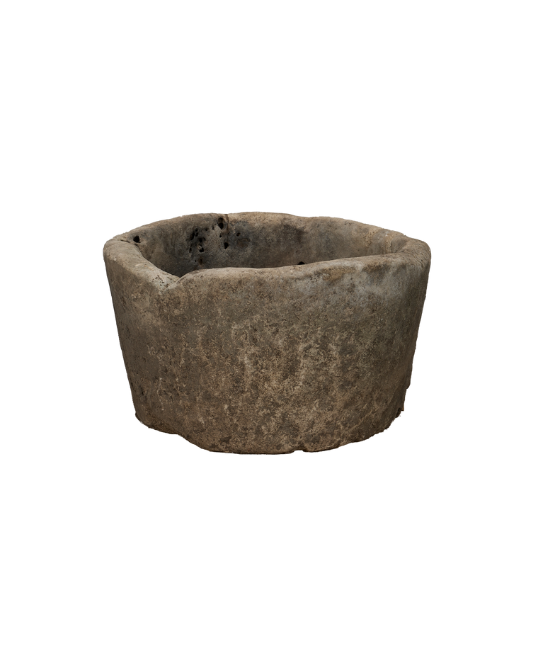 Limestone Trough - Round