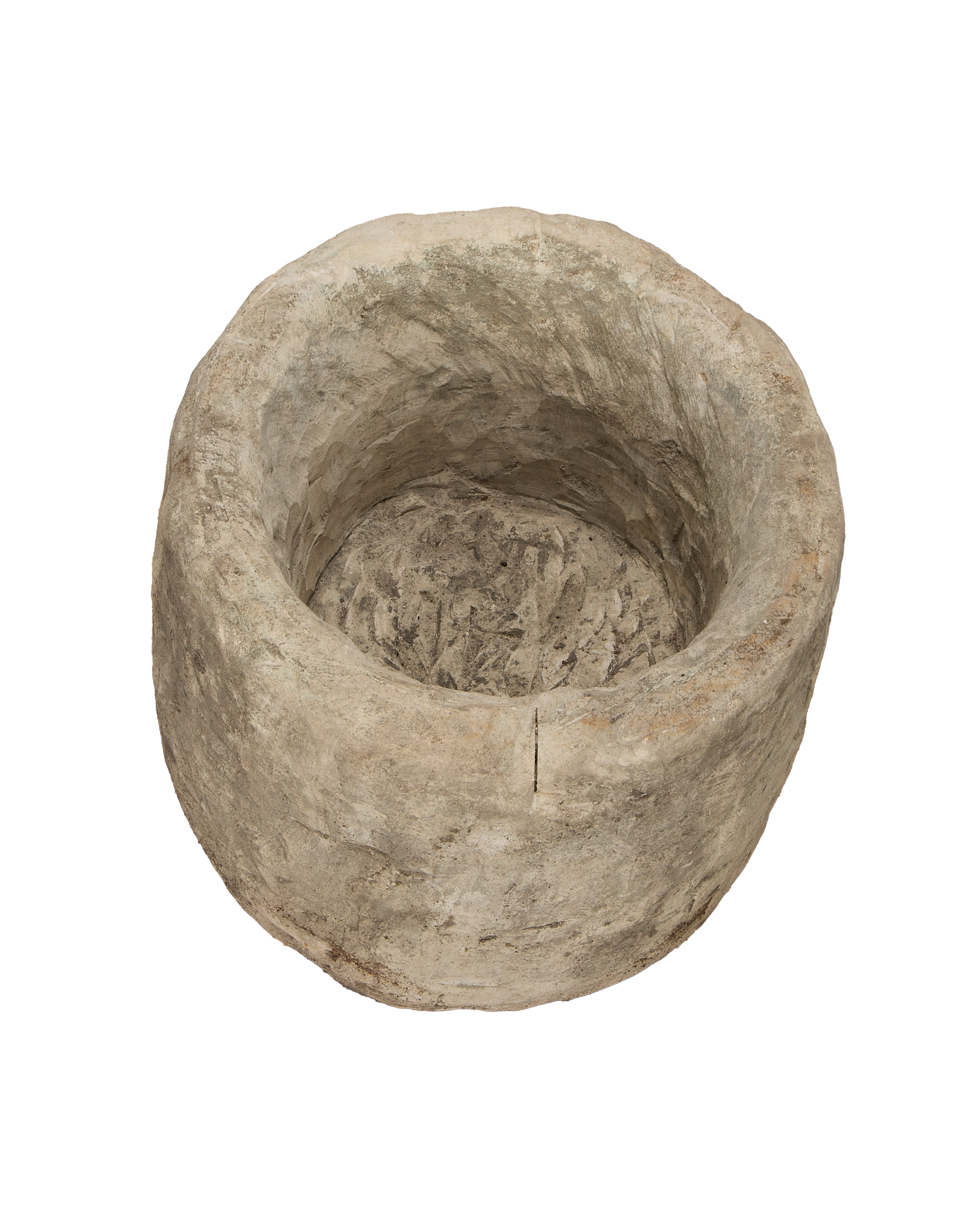 Vintage Limestone Trough - Round from Indonesia - Planters, Fountains, & Water Features