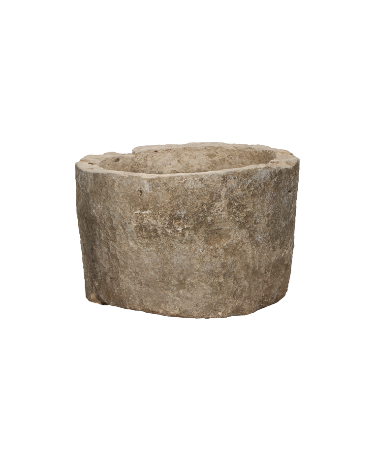 Limestone Trough - Round