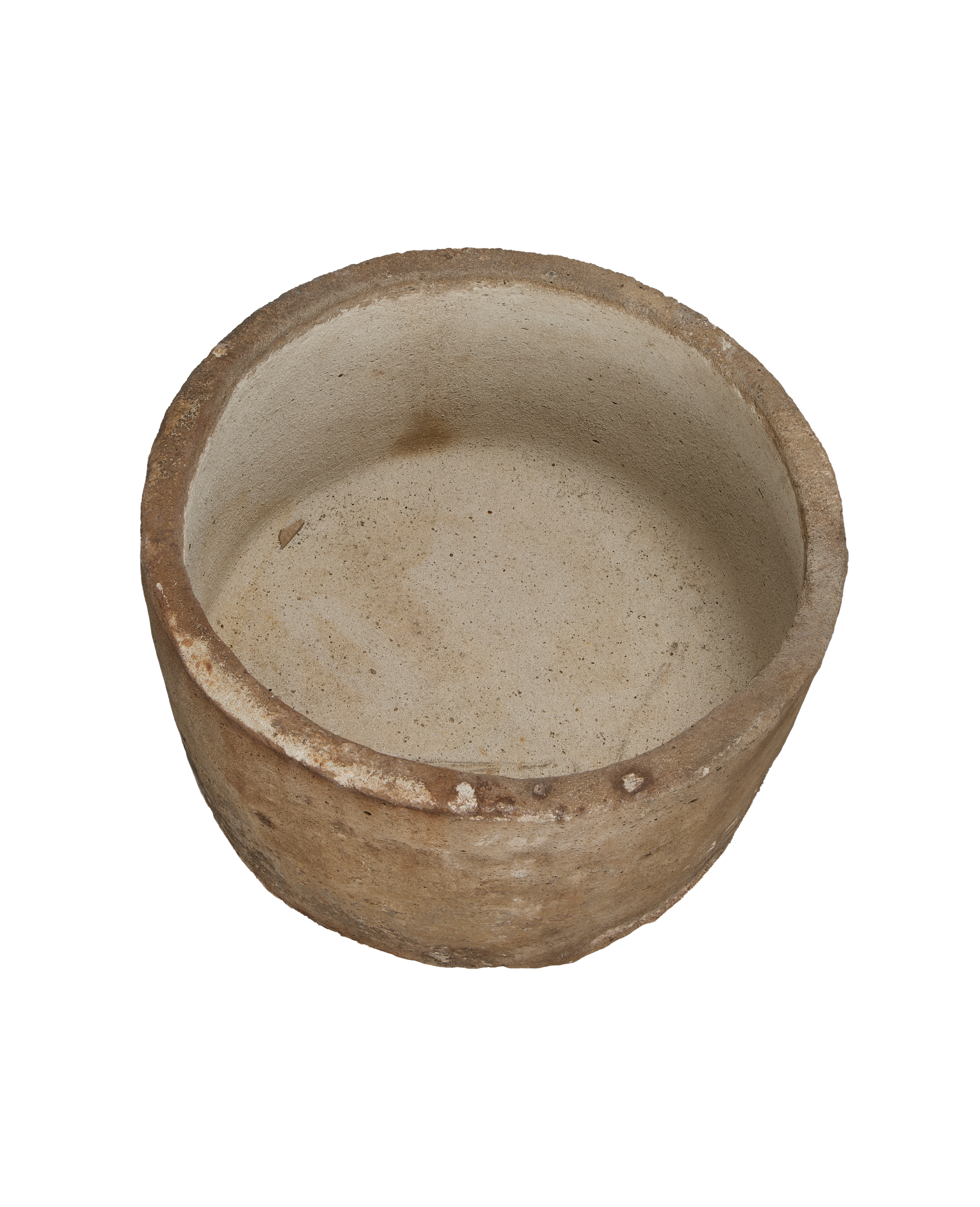 Vintage Limestone Trough - Round from Indonesia - Planters, Fountains, & Water Features