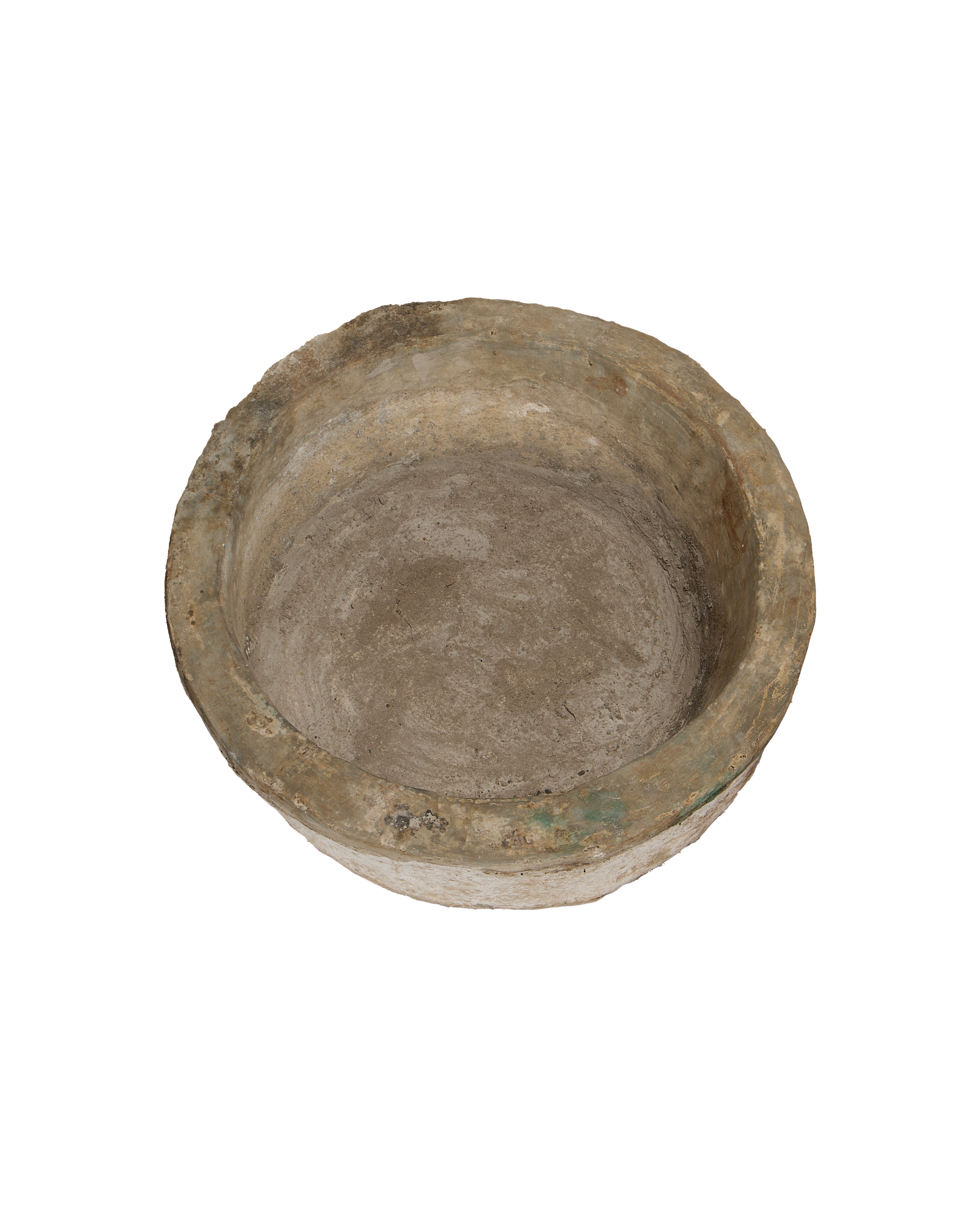 Vintage Limestone Trough - Round from Indonesia - Planters, Fountains, & Water Features