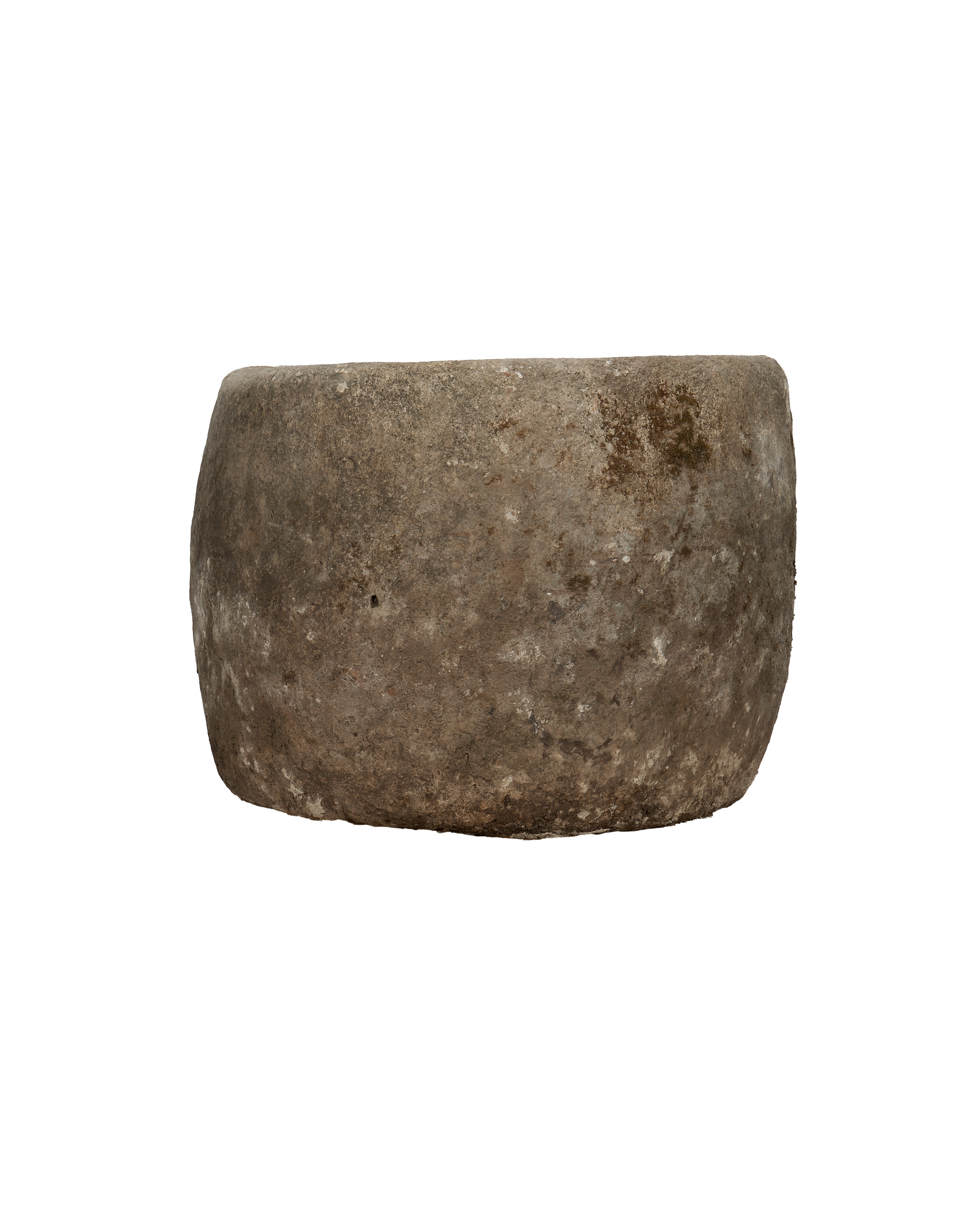 Vintage Limestone Trough - Round from Indonesia - Planters, Fountains, & Water Features